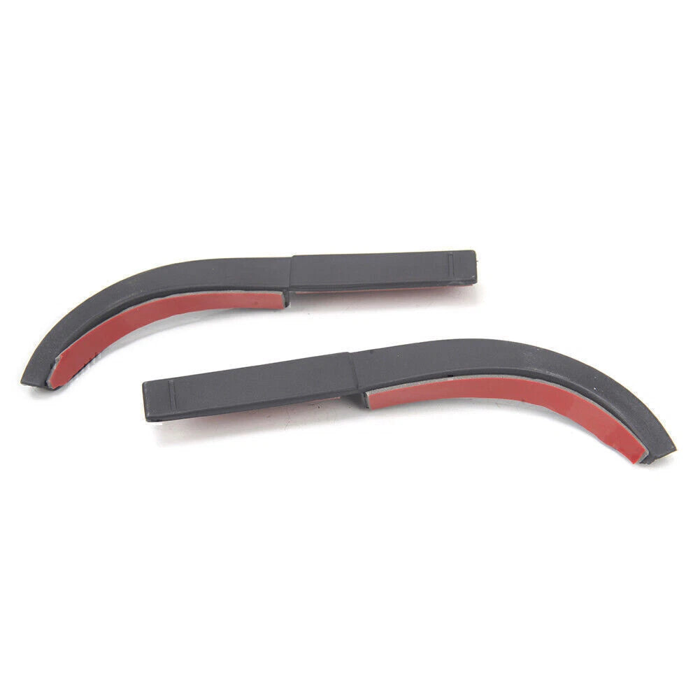 ABS Black Water Rain Gutter Extensions for Jeep Wrangler JK (2007-2017)