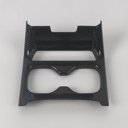 Water Holder Cup Lid Frame Cover for 2023 Honda CR-V (2023) - Carbon Fiber