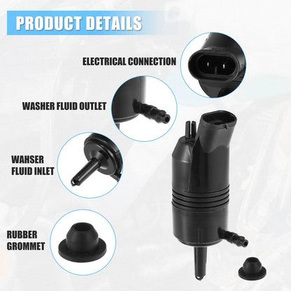 Rear Windshield Washer Motor Pump for BUICK ENCLAVE (2008–2013)