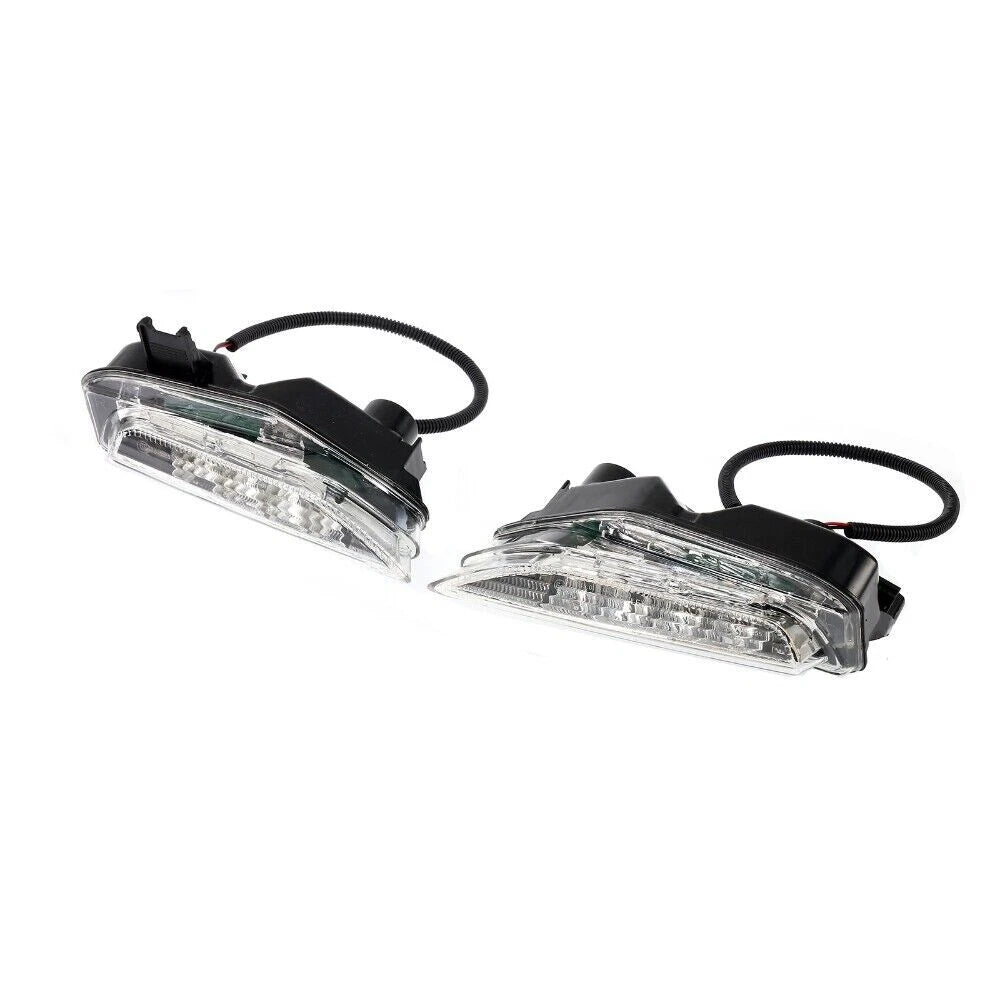 LED Fog Turn Signal Light + Bezel Cover for Infiniti Q50S Sport (2014-2019)