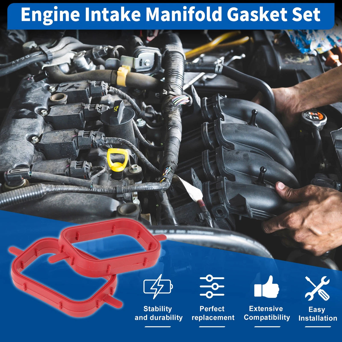 Intake Manifold Gaskets & Seals for BMW X5 2009-2013 3.0L (2009-2013)