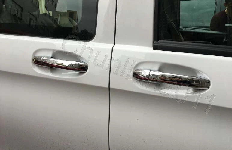 Chrome Outer Door Handle Cover Trim for Mercedes-Benz V-Class (2015-2020)