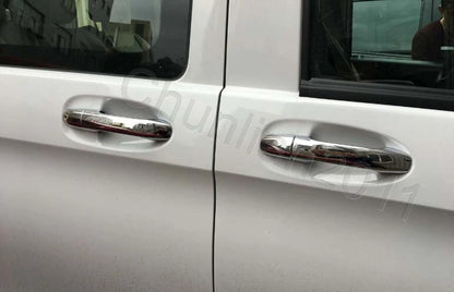 Chrome Outer Door Handle Cover Trim for Mercedes-Benz V-Class (2015-2020)
