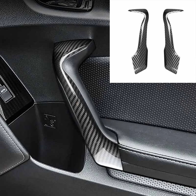 DRY Carbon Fiber Interior Door Handle Cover Trim For Toyota 86 Subar BRZ 2013-18