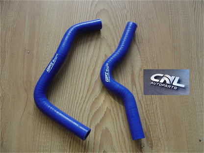 Blue Silicone Radiator Hose for Suzuki RM85 (2002-2008)