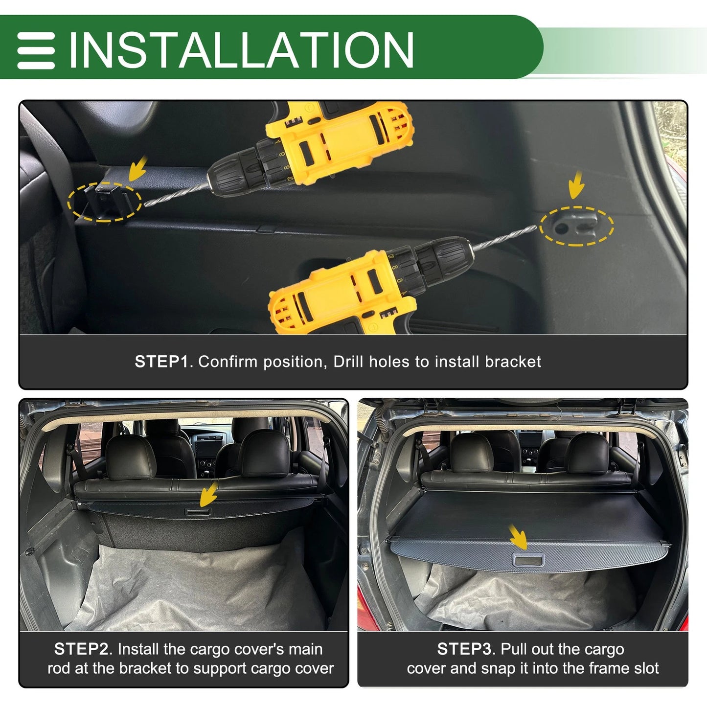 Cargo Cover for Ford Edge (2010-2014)