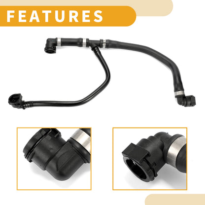 Radiator Hose for BMW 230i 2017-2021 Rubber Black