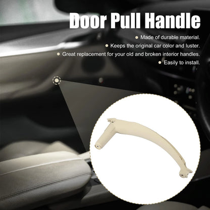 Door Pull Handle Inner Door Panel Trim Grab Cover Left Rear for BMW X5 X6