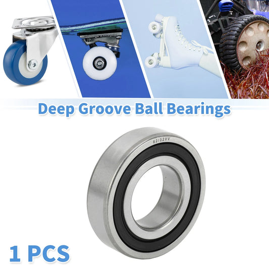 62/32VV 32x65x17mm Deep Groove Ball Bearings for Scooter Skateboard Wheel