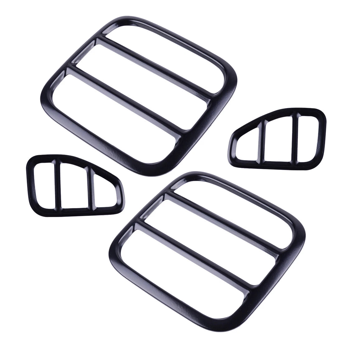 Black Iron Tail Light Cover Trim for Jeep Renegade (2015-2017)