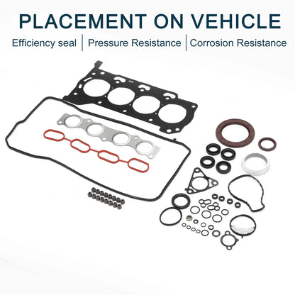Cylinder Head Gasket Kit for Toyota 1ZR/2ZR Engine (2007-2023)