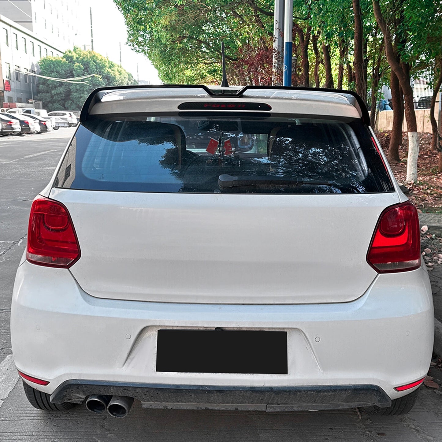 Rear Spoiler Lip Wing for VW Polo MK5 6R 6C (2009-2017)
