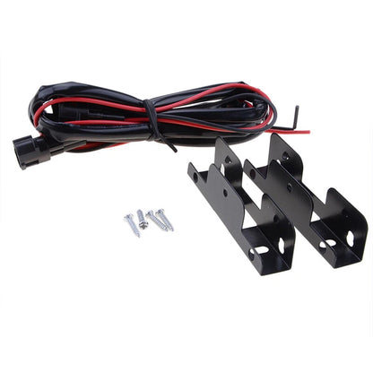 2 x 6 LED Super White High Power Car DRL Daytime Running Lights for Universal