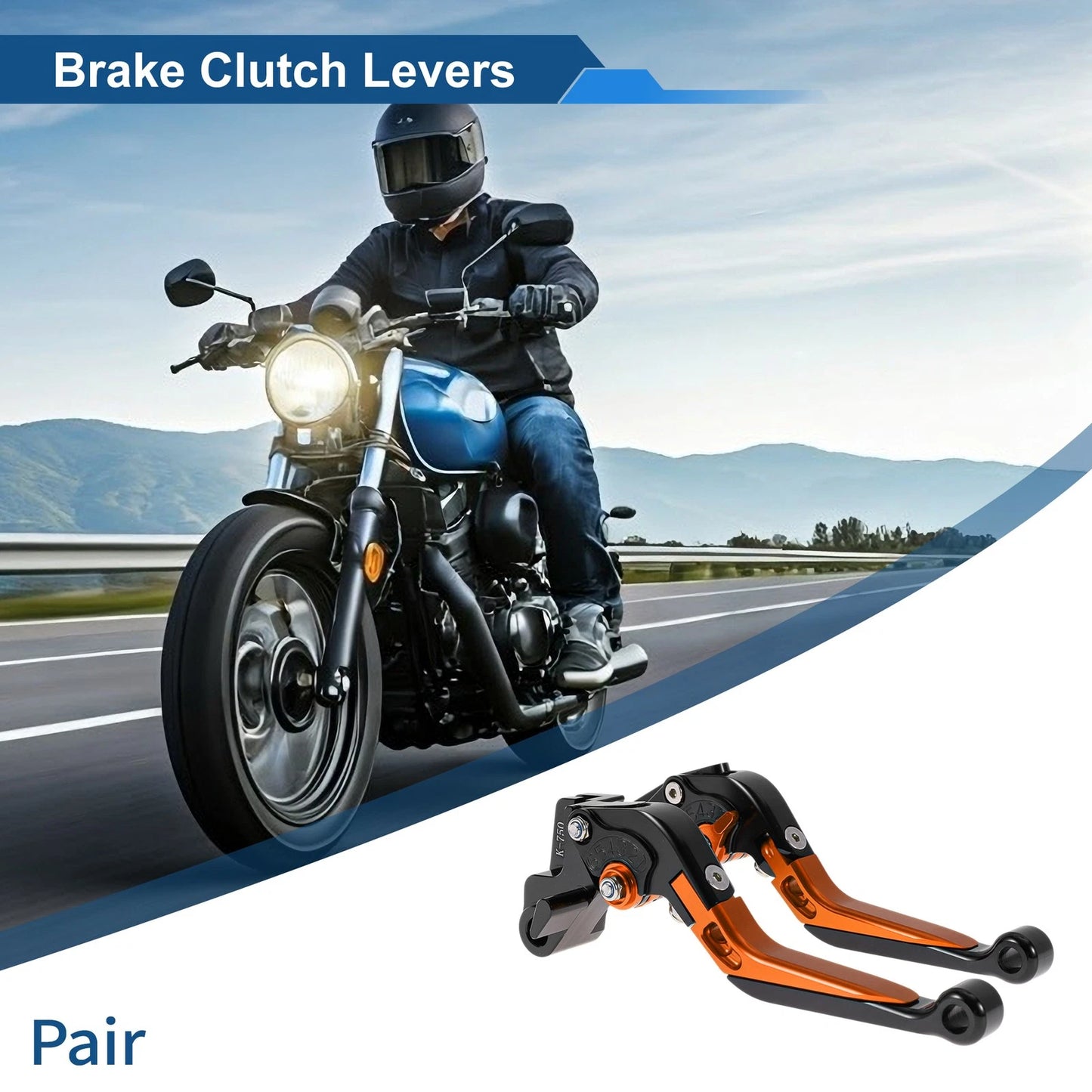 Brake Clutch Levers / Adjustable Short Long for Kawasaki NINJA650R