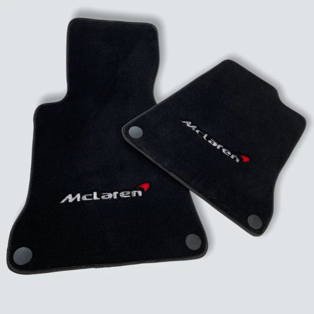 Tailored Floor Mats Set for McLaren MP4 12C with Emblem (2011-2014)