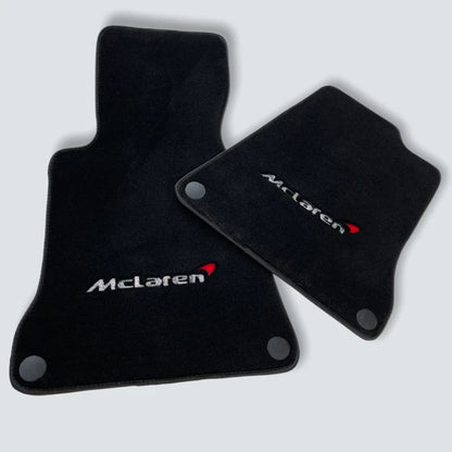 Tailored Floor Mats Set for McLaren MP4 12C with Emblem (2011-2014)