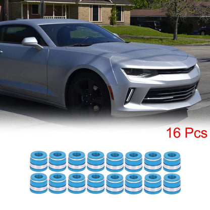 16pcs 11/32" Valve Stem Seals for Chevrolet/Ford