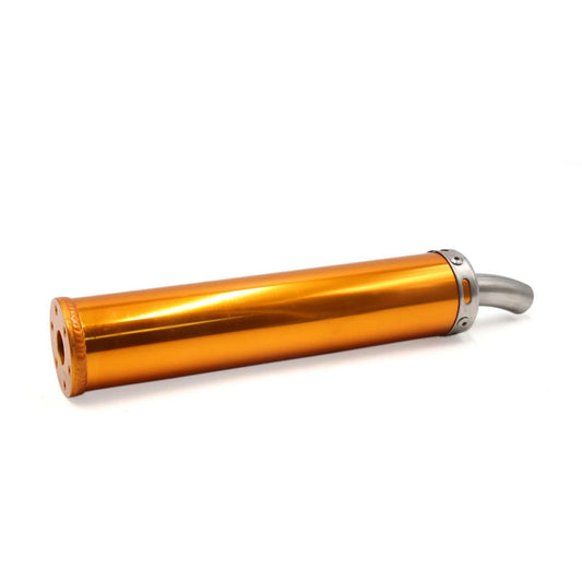 0.87" Inlet Diameter Exhaust Muffler Pipe for Motorcycle Street Dirt Bike Racing