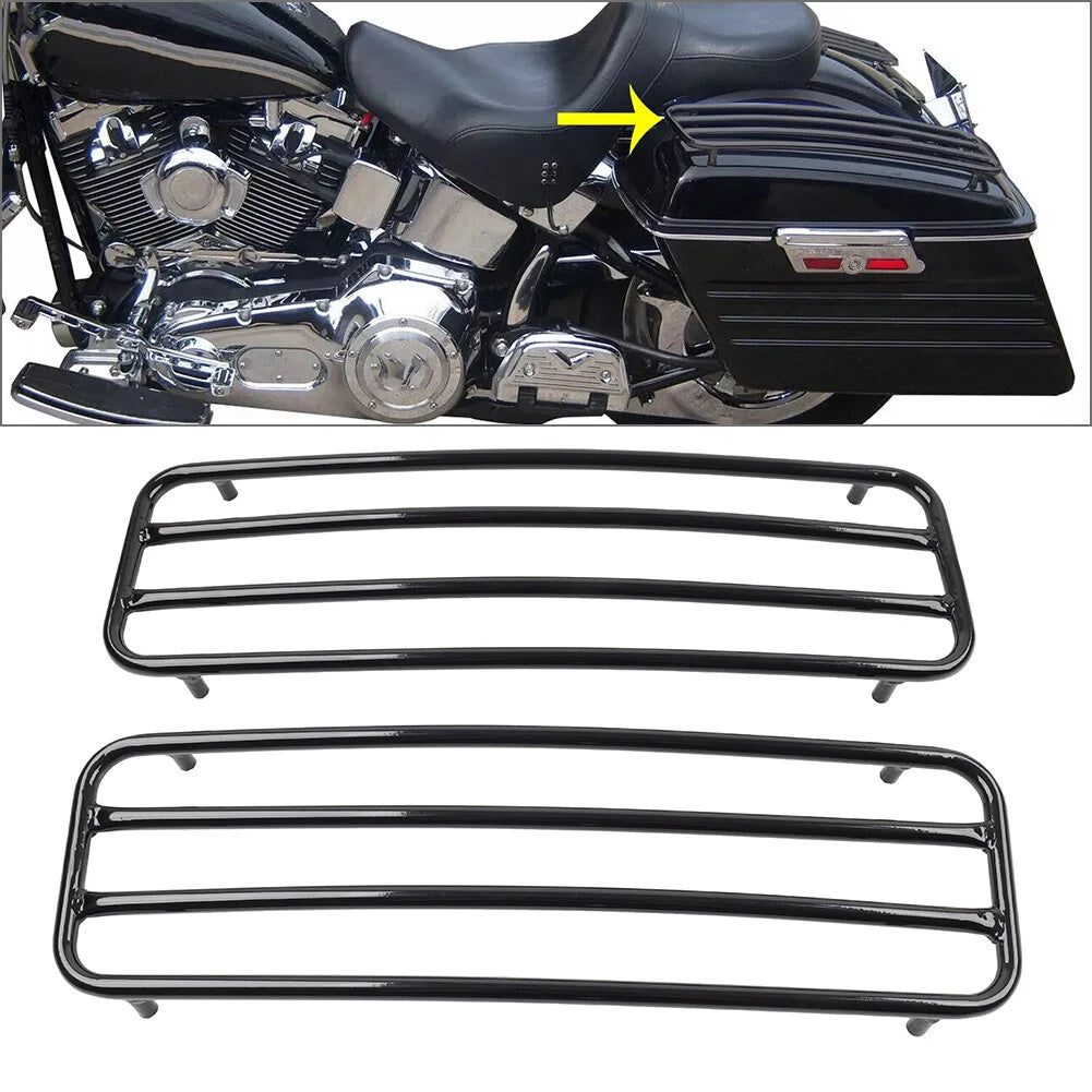 Hard Saddlebags Top Rails for Harley Road King Electra Street Glide (93-13)