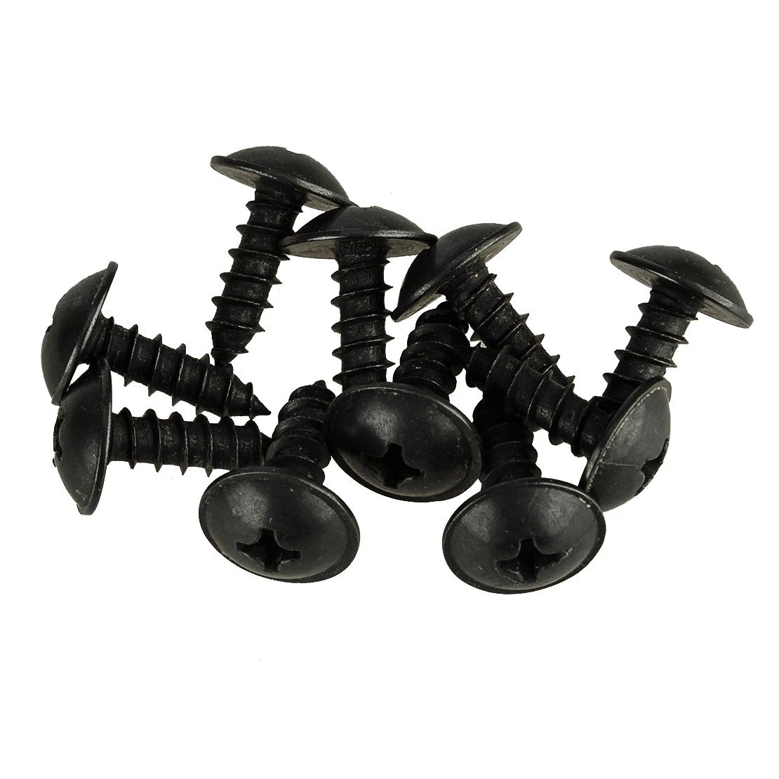 10 x Black Fender Liner Bracket Screws for Hyundai Kia