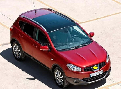 Roof Rack Silver Alloy for Nissan Qashqai Rogue Sport (2014-2021)