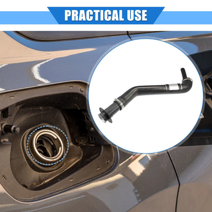 Fuel Tank Filler Neck for Ford Ranger 1990-1997 Durable Rubber Black