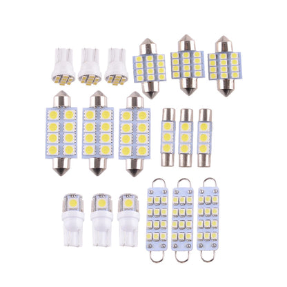 18Pcs White LED Interior Lights for Jeep Grand Cherokee (1999-2004)