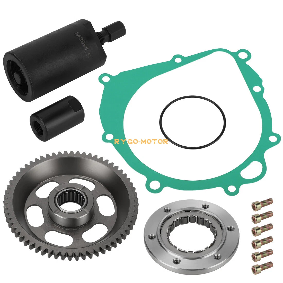 Starter Clutch Gasket Kit Flywheel Puller for Suzuki LTZ400 Quadsport (2003–2014)