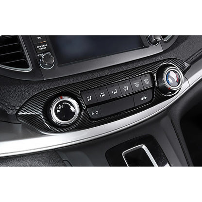 Carbon Fiber Air Conditioning Switch Fairing for Honda CR-V (2012-2016)