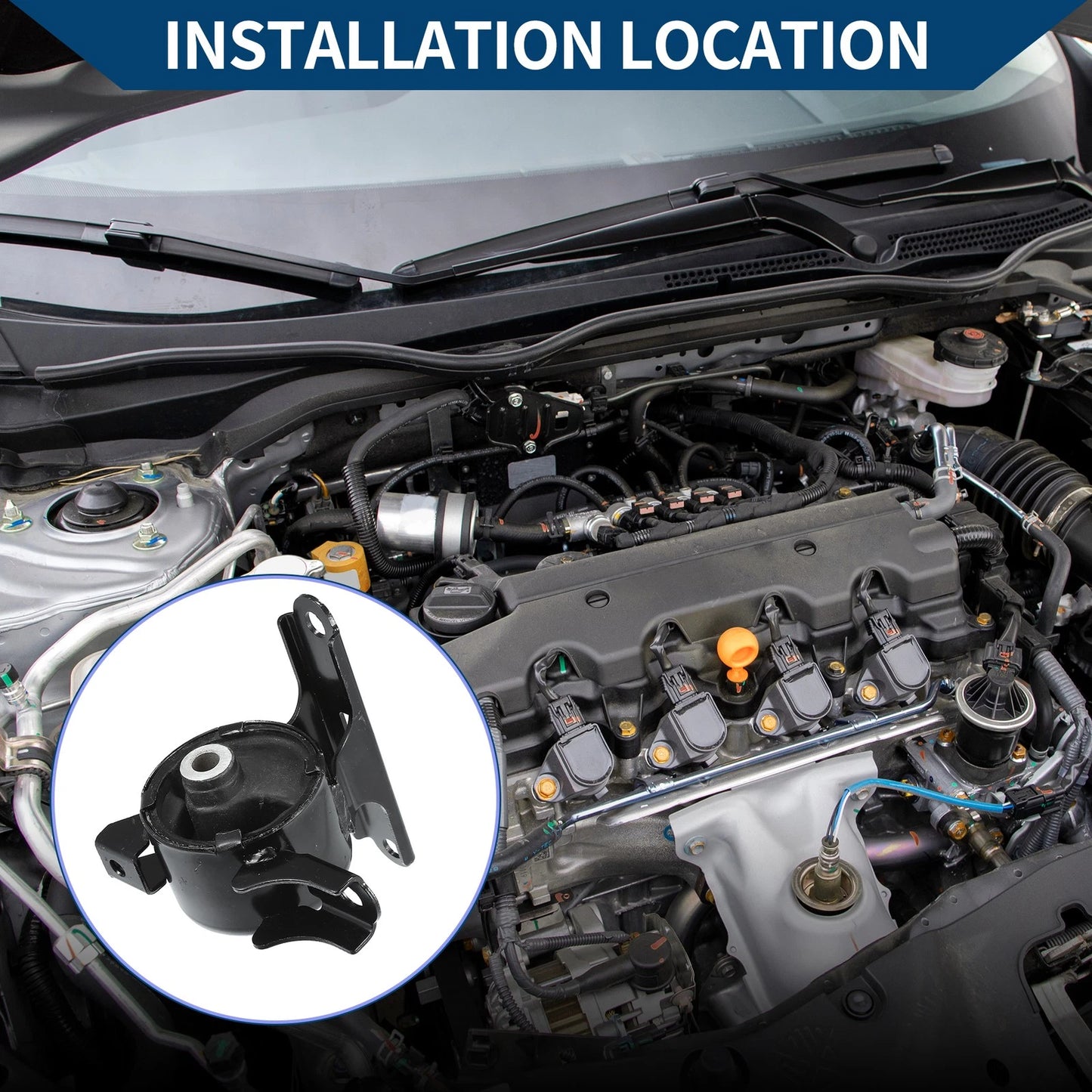 Engine Motor Mount Left for Honda City, Fit (2002-2008)