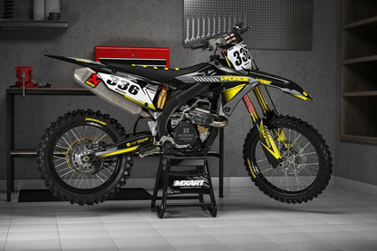 Custom Graphics Full Kit for Suzuki RMZ 250 2010-2019 TAG STYLE Decals