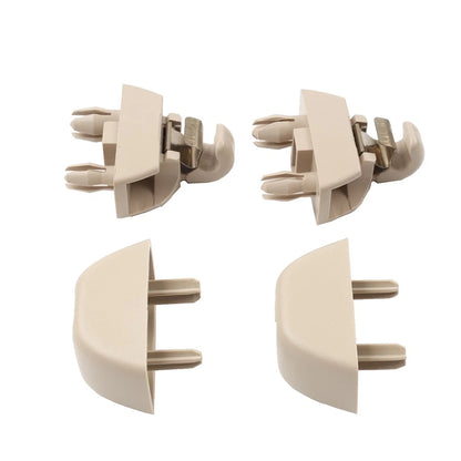 2 x Sun Visor Support Retainer Hook Clips for Volkswagen Passat, Audi A6 (2005-2010)