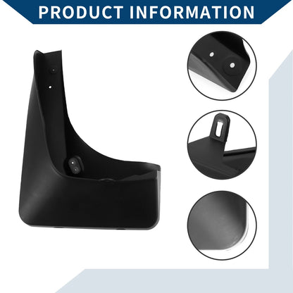 Mud Flaps Splash Guards 1 Set for BMW X5 (2008-2018)