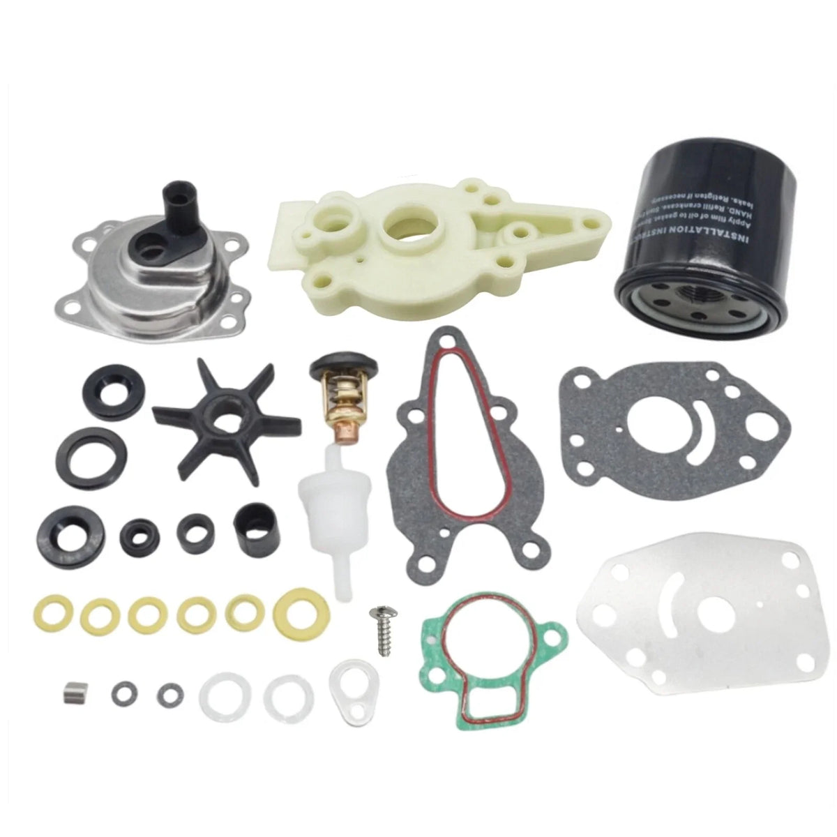 Outboard Maintenance Repair Kit for Mercury Mariner 8/9.9/15HP (323cc)