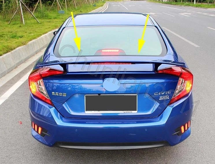 Factory Style Spoiler Wing ABS for Honda Civic Sedan 2016-2021
