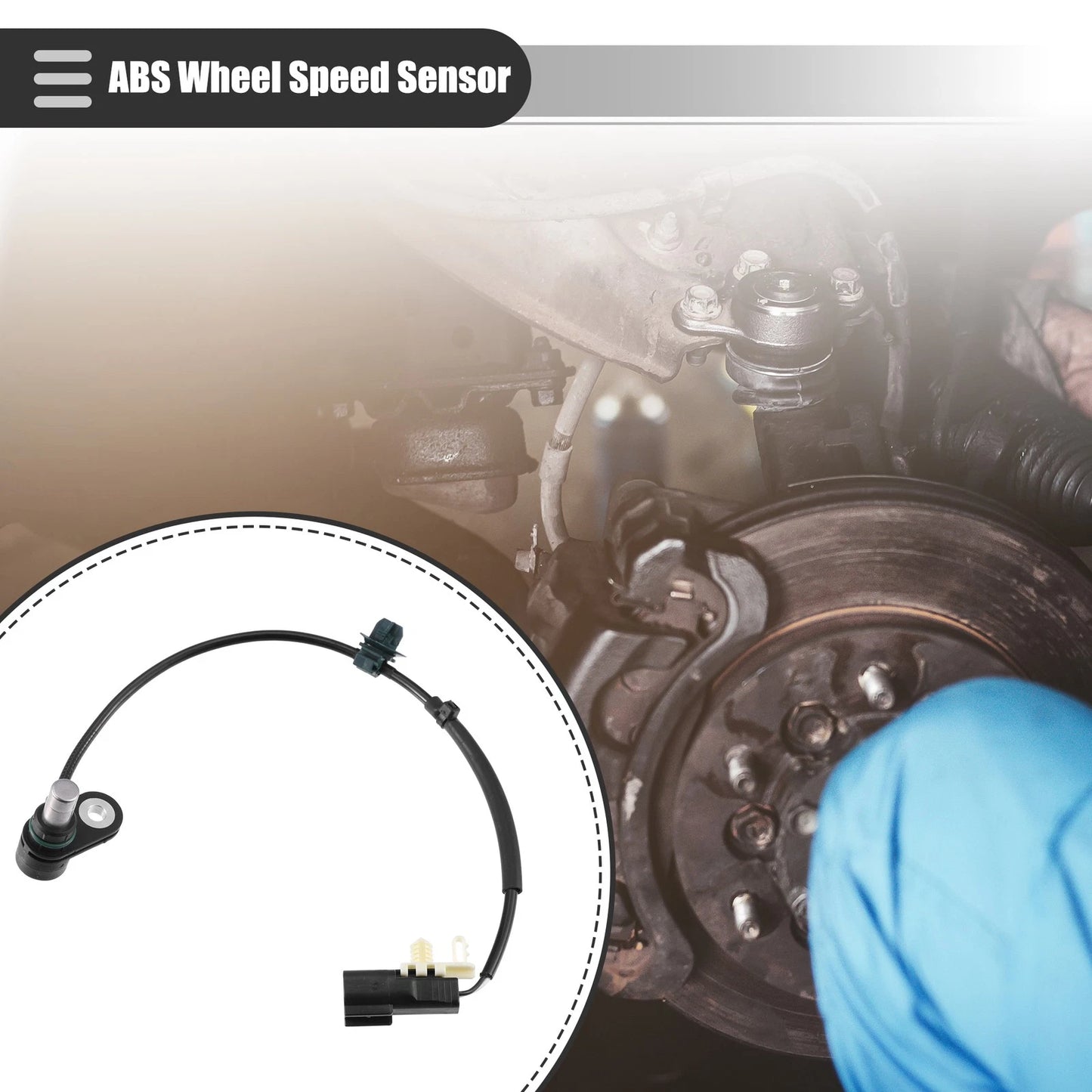 Rear Left ABS Wheel Speed Sensor for Ford Ranger T6 (2011-2017)