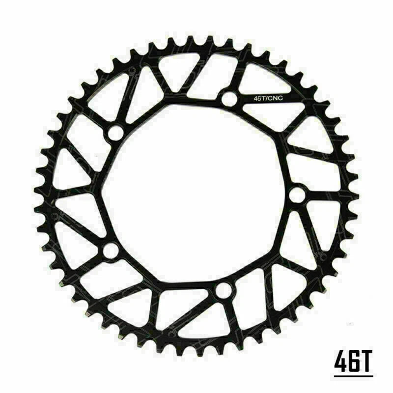 Narrow Wide Chainring 46-58T for 9/10/11 Speed Folding Bike BCD130mm