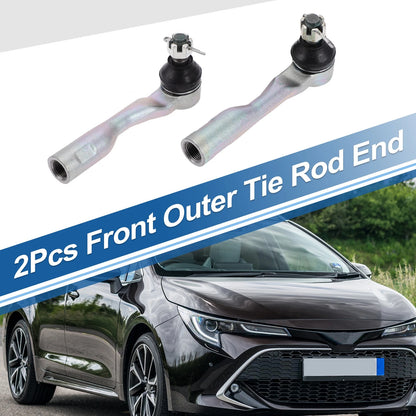 2 x Front Outer Tie Rod Ends Links for Toyota Tundra (2003–2006)
