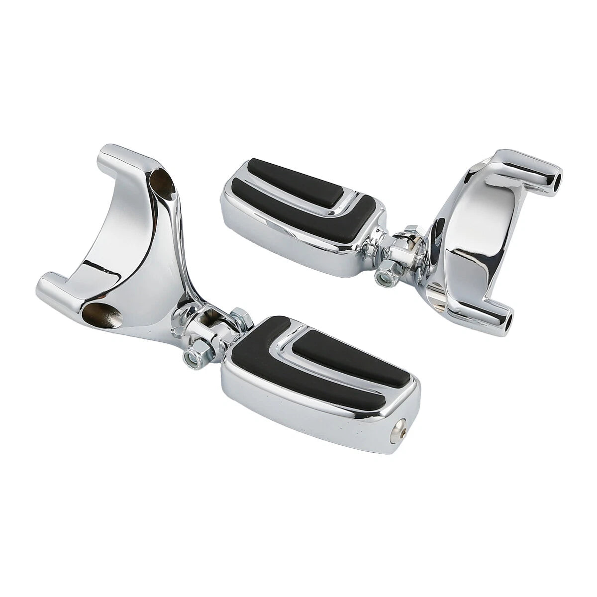 Chrome Rear Passenger Footpeg Pegs for Harley Sportster XL 883 1200 (2004-2013)