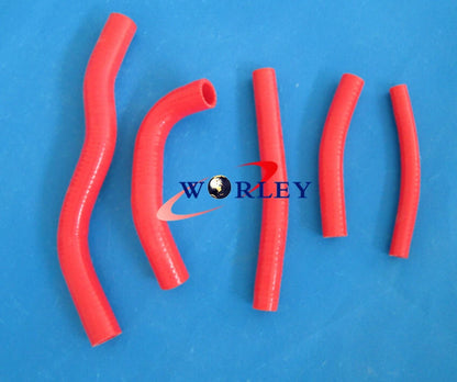 Aluminum Radiator & Blue Hose for Suzuki RM125 RM125X RM125W RM125Y (1998-2000)