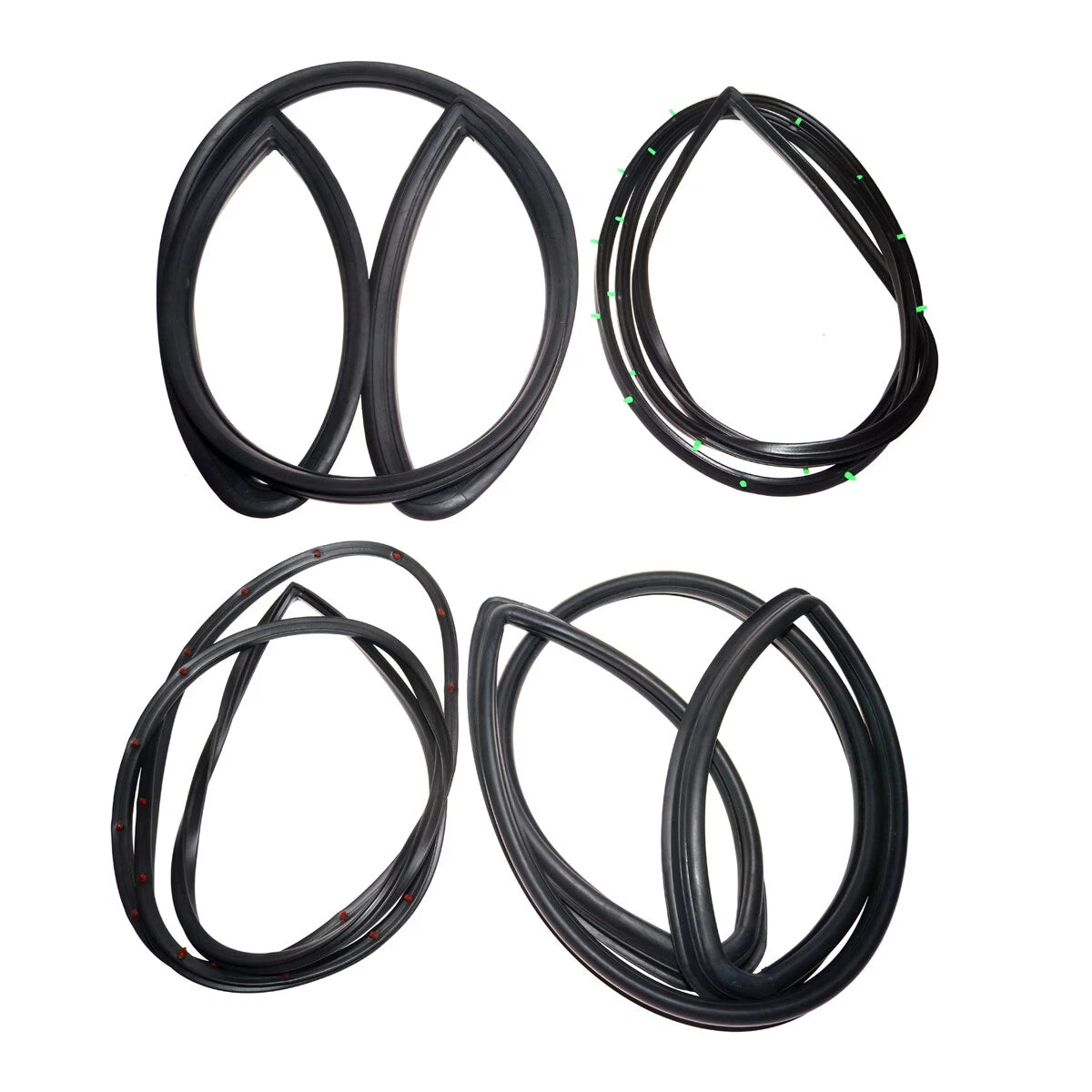 Windshield Door Weatherstrip Set for Toyota Corolla KE10/11/15/KE17 1966-1970