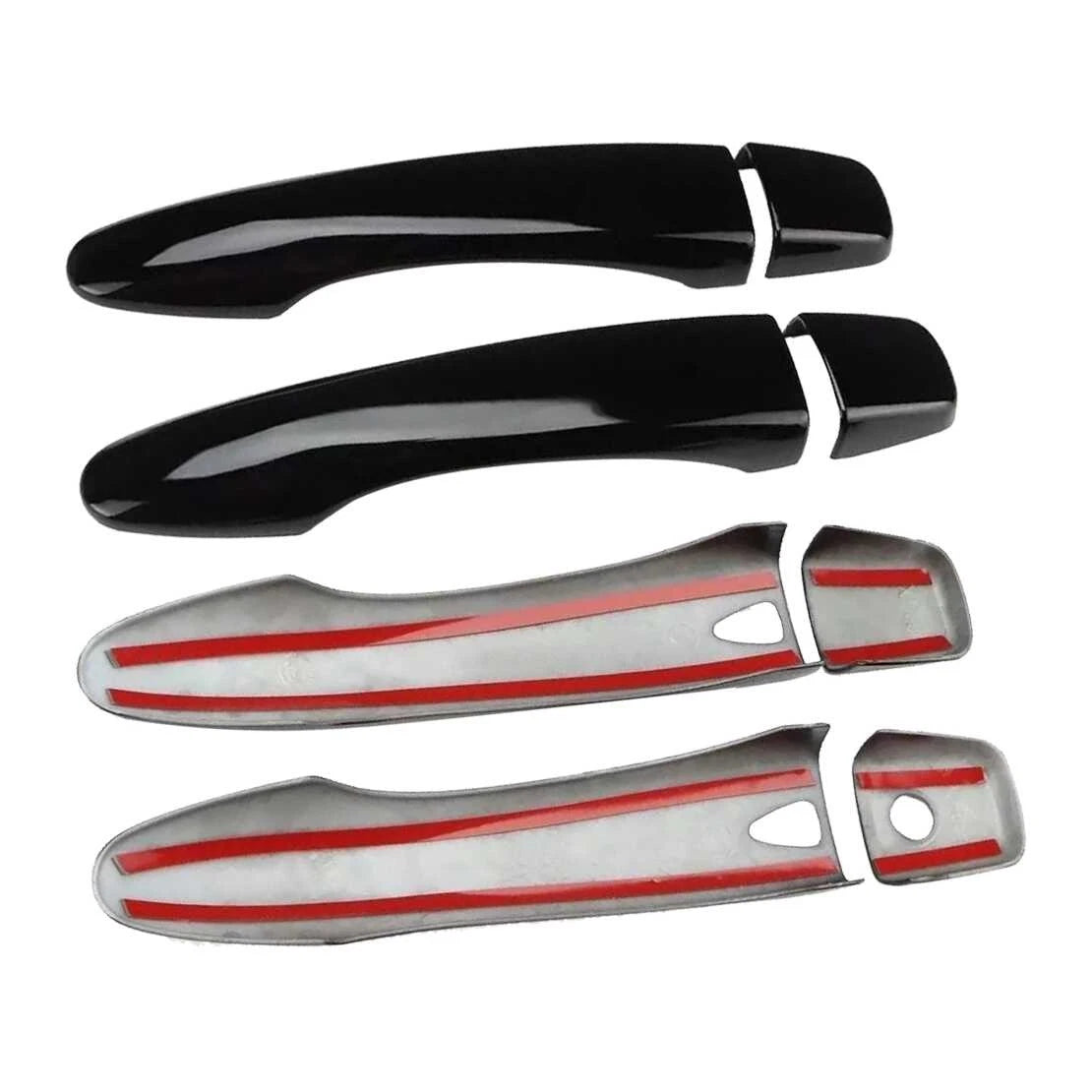 Glossy Black Door Handle Cap Cover for Nissan Rogue Murano Maxima (2014-2023)