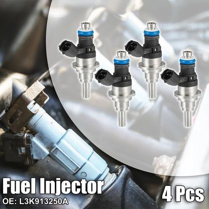 4pcs Fuel Injectors for Mazda CX-7 2.3 (2007-2012)