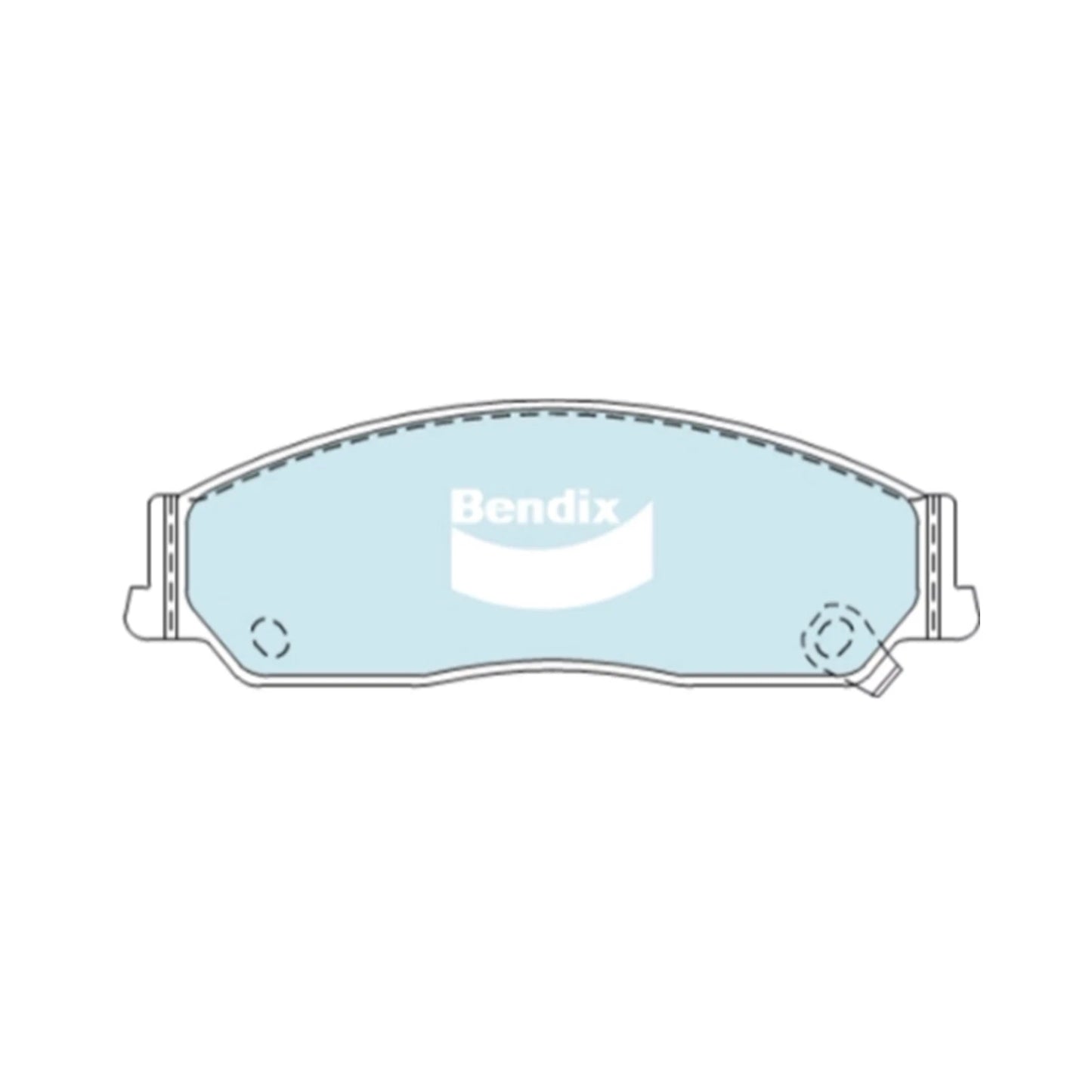 GCT Front Disc Brake Pad Set for Toyota Avalon (2003–2005)