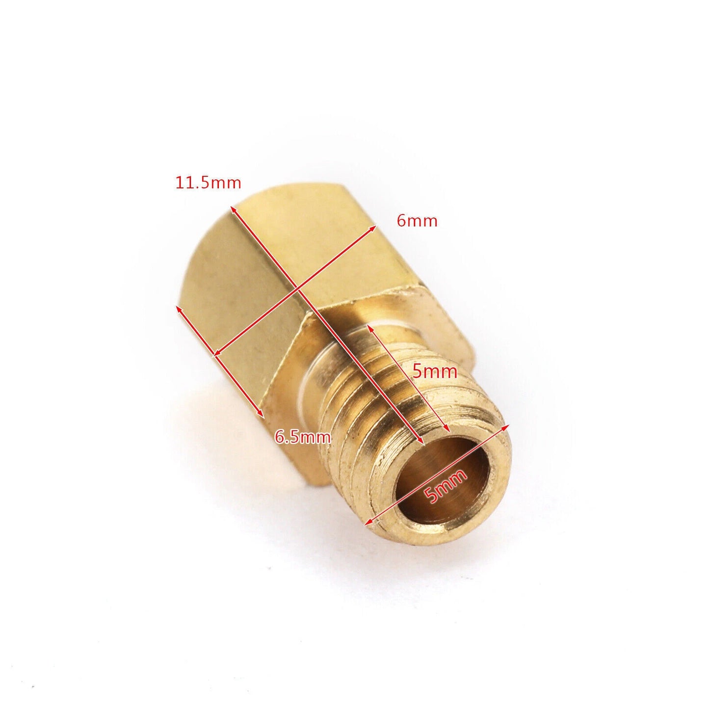 10x Hex Main Nozzle Set for Mikuni VM/TM/TMX Carburetor (200-290)
