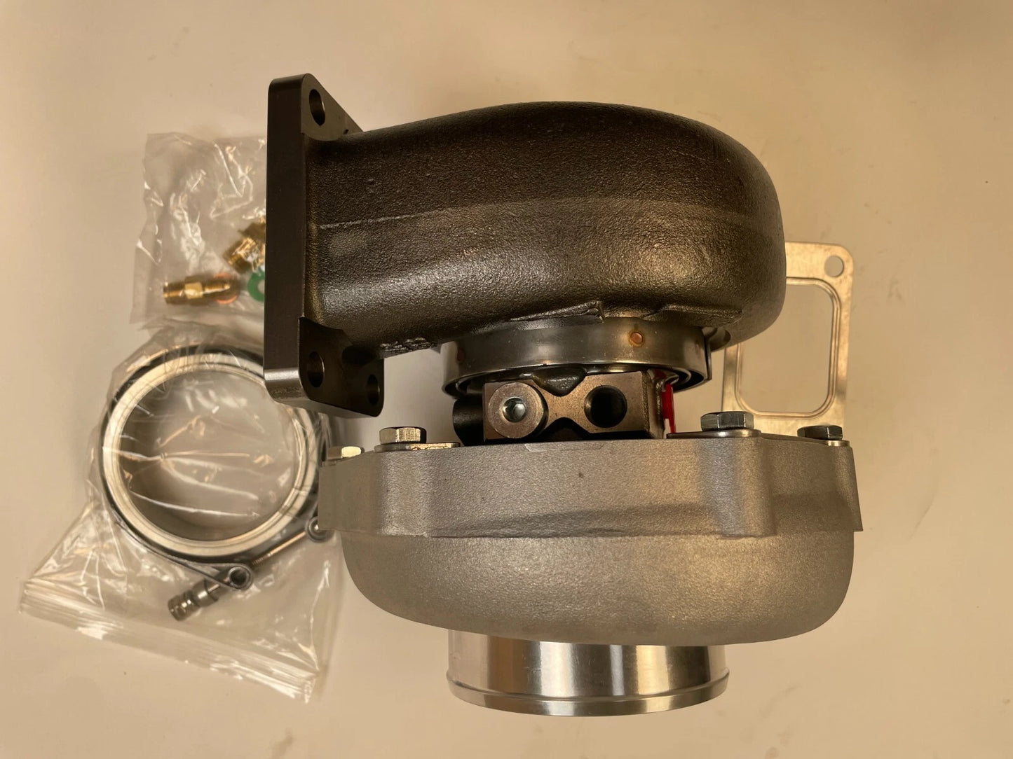 Billet Turbocharger for GEN III G35-1050, 1.21 A/R Outlet, V-Band