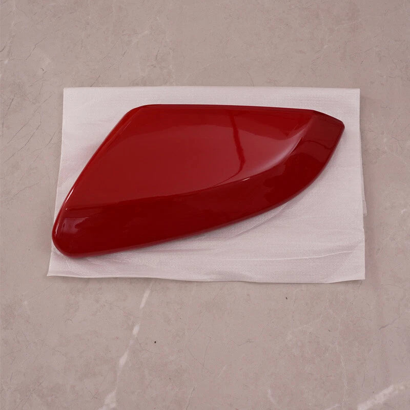 Left Driver Side Side Mirror Cap Cover for HONDA CIVIC 2016-2021 Red