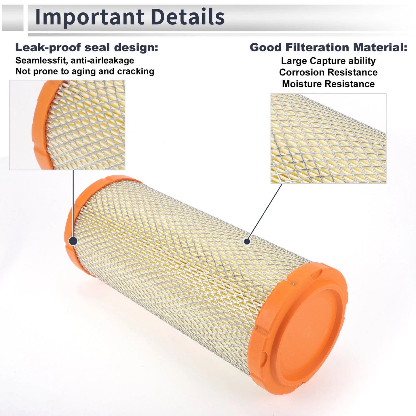 Engine Air Filter for Chevrolet Express 1500 (2001-2014) 1 Pc