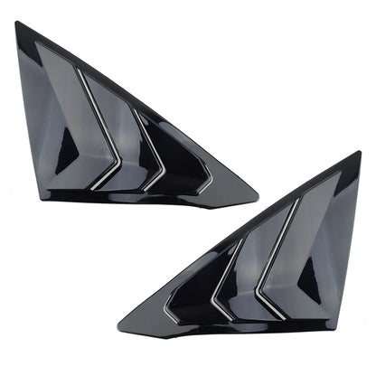 2 x Side Window Louvers Covers for Honda Civic (2022)