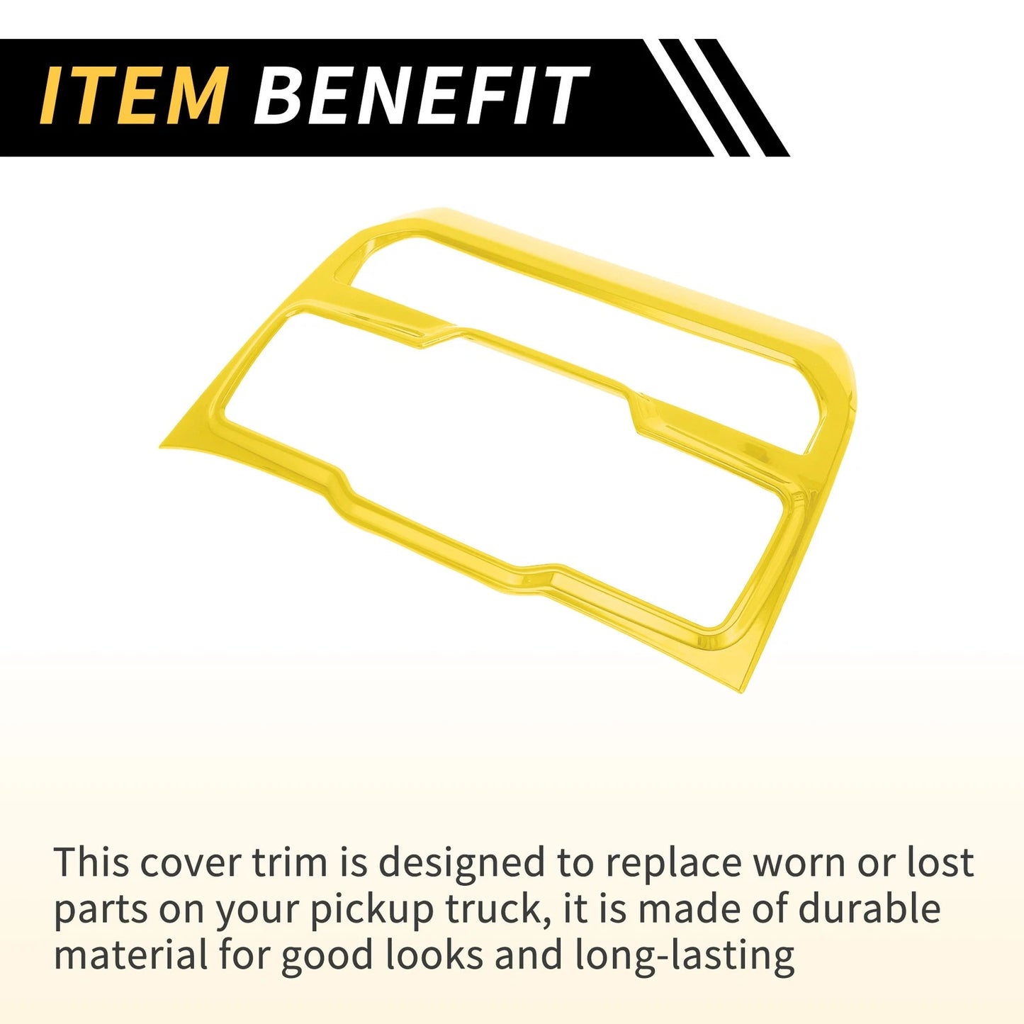 Dashboard Center Control Panel Cover for Jeep Wrangler JL JLU (2018-2023)